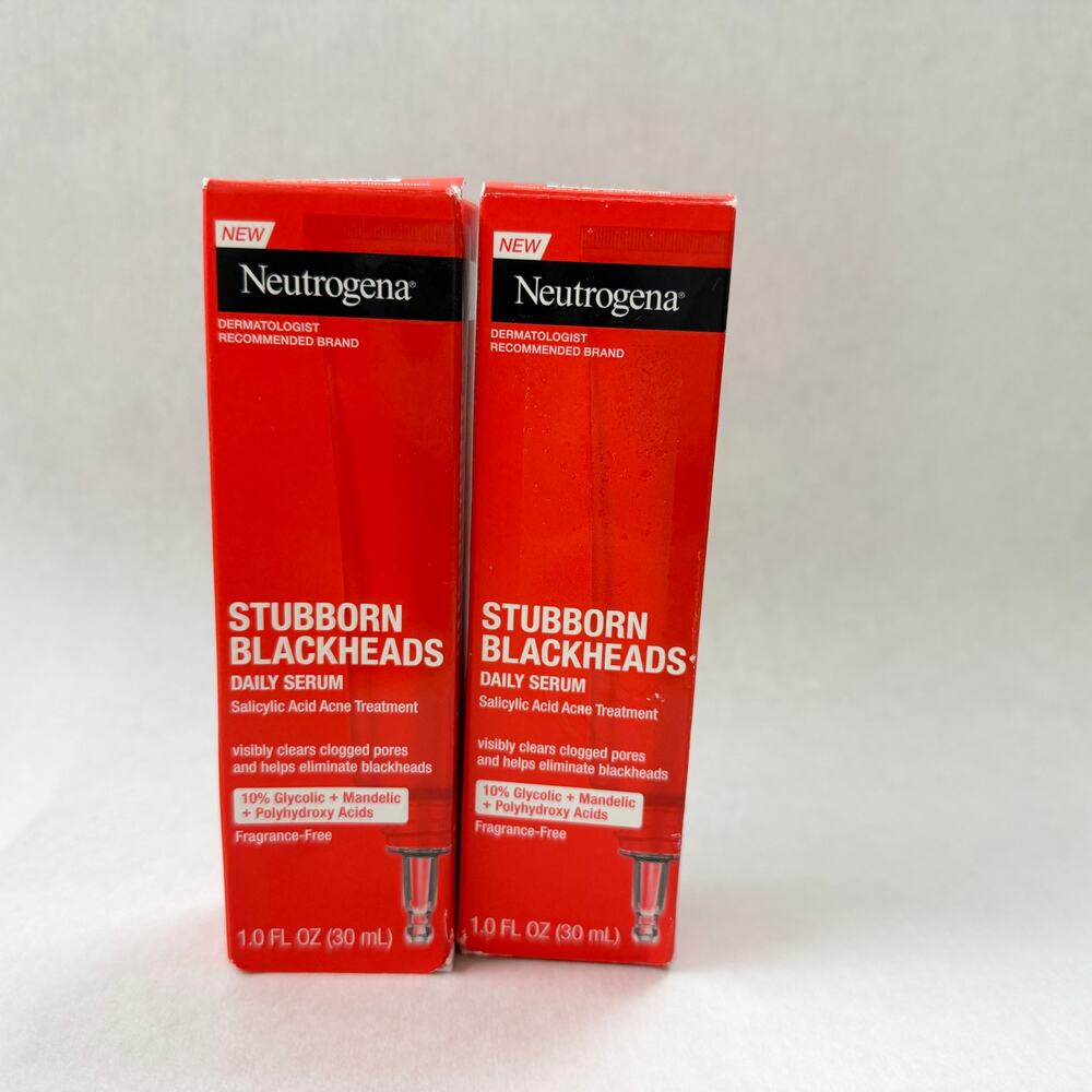 Neutrogena Stubborn Blackheads Daily Serum 1 fl oz 2 Pack